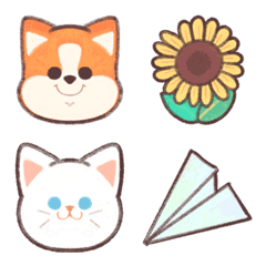 little fluffy emoji by myy