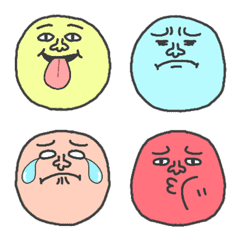 Surreal face-Emoji