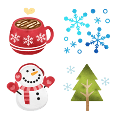 Move Watercolors Winter emoji02