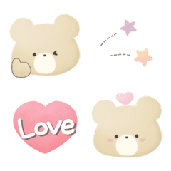 watercolor bear emoji