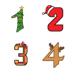 christmas numbers