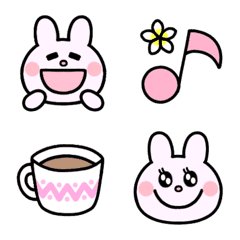 Pink Rabbit emoji:)