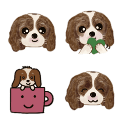Cute cute Cavalier Emoji