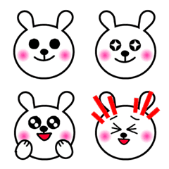 White Rabbit feelings Emoji