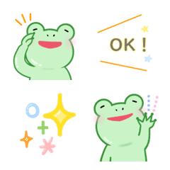 Kyone's Emoji (The frog"KAWAZU"3)