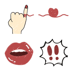 Handwritten emoji set (2)