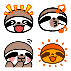 Emotional Sloth Emoji 02