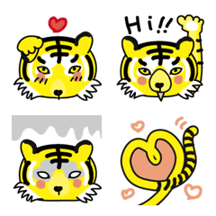 Funny & Cutie tiger Emoji