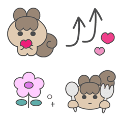 Kawaii squirrel Emoji