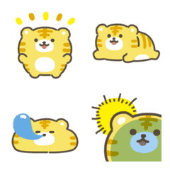 Memindahkan emoji harimau