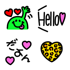 Old school cute emoji2