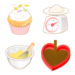 Move! Sweets Making Emoji