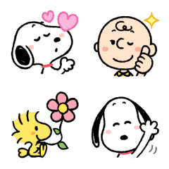 귀욤뽀짝 Snoopy 애니메이션 이모티콘