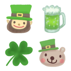 St. Patrick's Day-emoji