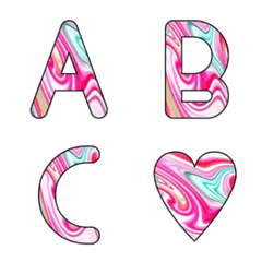pink marble emoji