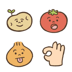 vegetable friends! Emoji