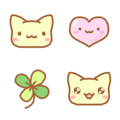 simple little cat Emoji