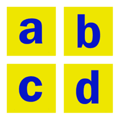 English Alphabets Flashing 2