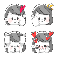 Monokuro girl emoji