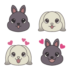 Rabbit emoji haru