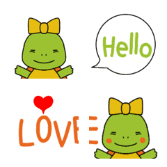 Cute turtle emoji
