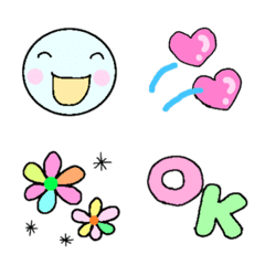 real simple pastel emoji