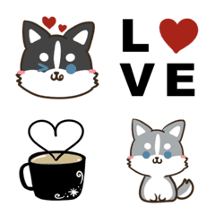 Cute word Siberian husky