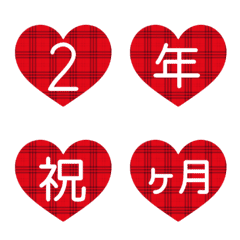 Various numbers of emoji 7