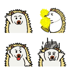 Hedgehog Harry's funny animated emoji