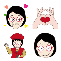 Emoji of a healing aunt  -1-
