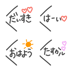 A word messaga Emoji3