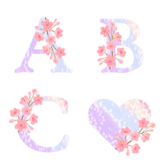 sakura pink gradation emoji