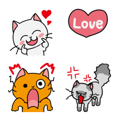 moving emoji1 of cute cats