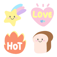 Animated Decor Stuff Pastel Emoji