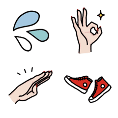Emoji and hand sign 2