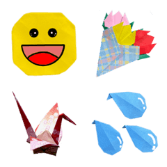 Japanese ORIGAMI Emoji