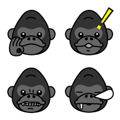 Gorilla gorilla gorilla Emoji