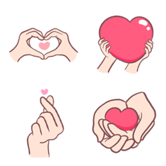 love sign language Emoji style