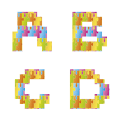 colorful puzzle emoji