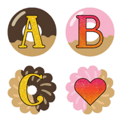 colorful doughnut emoji