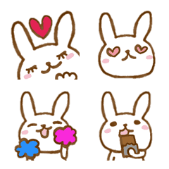 rabbit-moving emoji 1