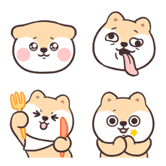 Circle Fox animated emoji 1