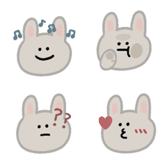 Daily Rabbit Emojiii