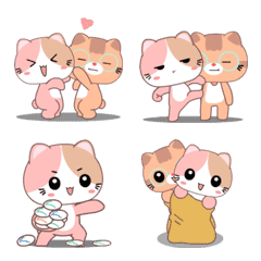 Pinky the cat : Animated emoji