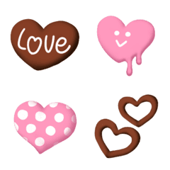 Valentine's day chocolate heart