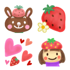 strawberry-Emoji