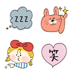 USAGI to WATASHI Emoji