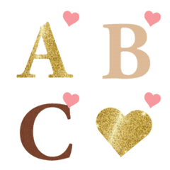 Valentine day decoration and heart emoji