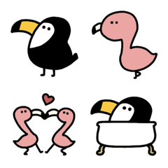 Tocotoucancan and flamingogo