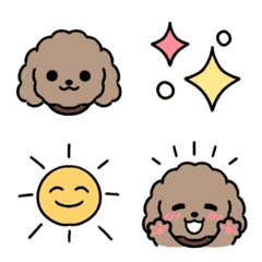 Kawaii Toy Poodle emoji